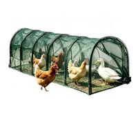 de juego para aves de corral, 300 x 45 x 45 cm, práctico corredor de animales, versátil salida exterior para en granjas, recreativo, recinto de protección para pollitos