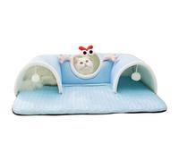 de juego para gatos | Gran Niche Colchón Transpirable para gatos, Accesorio Respiratorio para Gatitos Perro Sueño Juego Mascotas Hogar