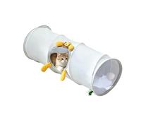 de juego para gatos | Plegable ligero interactivo con orificio para echar a la vista - con agujeros para gatitos - Apto para casa, apartamento, balcón, césped y jardín
