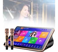 De Karaoke De 18,5 Pulgadas, Con Actualizaciones Y Descarga De Canciones Desde La Nube, Control De Pantalla Y AplicacióN, Disco Duro Integrado, Compatible Con 4k,2TB-Black