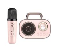 de karaoke - Dispositivo portátil, micrófono | Altavoz pequeño con función de micrófonos recargable, máquina de música inalámbrica para el placer en la habitación, cafés eventos