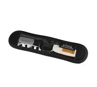 De King of Flash, estuche portátil con gancho de llavero para llevar memoria USB, almacena 2 USB. negro