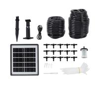 de kit de riego por goteo automático solar de riego con energía solar DIY inteligente para jardines Invernaderos Balcones Patios Patios al aire libre Hecho de material ABS PVC