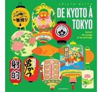 De Kyoto à Tokyo: Carnet de voyage et de coloriage: 31612