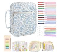 De La Biblia - Algodón 12.2x3.15x9.06in | Estuche Para Libros De Bolsillo Con Cremallera Y Estuche De Transporte | Accesorio De Juego De Cartas Coleccionables Y Almacenamiento De Escrituras De L