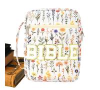 de la Biblia - Bolso de la Biblia Floral | Bolso Estético,Para cuadernos, Papelería, Marcadores, Universidad, Lugar de Trabajo, Iglesia, Viajes, Viajes Diarios Casuales, Mujeres Y