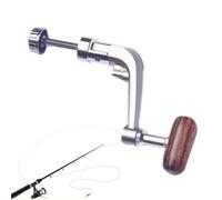 de la bobina giratoria - brazo de manivela oxidado, perilla de potencia ligera, cómoda y no deslizante | Mango de la bobina para los equipos para la reparación del uso