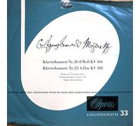 DE LA BRUCHOLLERIE, Monique - Konzert für Klavier und Orchester Nr. 20 d-moll KV 466 / Nr. 23 A-dur KV 488 (Club Sonderauflage) / 62 318