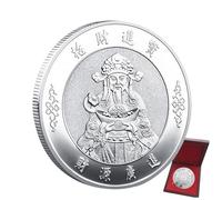 de la China, Moneda China de la del Dios de la Riqueza, Dinero y Tesoros serán abundantes, Moneda de la Suerte Puede Venir generosamente a ti, Dije Chino de la Suerte del
