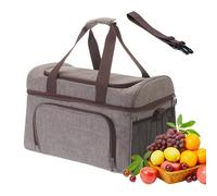 de la Compra aislada - Cuerpo de Alimentos Aislado, Almuerzo, 30 l y Fugas, maletín Plegable Suave, Bolsas térmicas Impermeables para el Almuerzo, Viajes, Trabajo, Escuela, niños, Vida