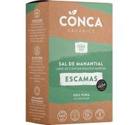 De la Conca - Caja sal BIO - Escamas blancas plastic-free 125g
