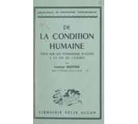 De La Condition Humaine (ebook)