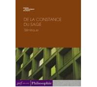 De La Constance Du Sage (ebook)