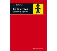 De la crítica: Compendio de sociología de la emancipación: 78 (Cuestiones de antagonismo)
