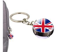 De La Cubierta De Londres | Anillos De Llaves Del Reino | Del Coche Celebre El Rey III Coronation London Flag Para Las Llaves Del Coche Key Varine Handsbag