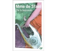 De la littérature: PRESENTATION PAR GERARD GENGEMBRE ET JEAN GOLDZINK