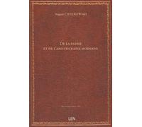 De la pairie et de l'aristocratie moderne / par le comte Auguste Cieszkowski...