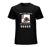 De La Soul Is Dead 5 Mics Greatest Hip Hop Rap Music Unisex 100% Cotton Short-Sleeve T-Shirts Black S