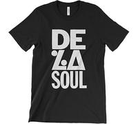 De La Soul Men T Tshirts Camisetas y Tops Native Tongues Hip Hop Top Black(Large)