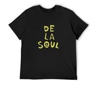 De La Soul T Shirt Golden Era Hip Hop Is Dead 3 Feet High and Rising Mens Man Black XXL