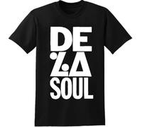 De La Soul T-Tshirts Camisetas y Tops Native Tongues Tribe Called Quest Golden Era Hip Hop NYC tee Mens Unisex tee Black(Small)