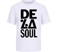 De La Soul T-Tshirts Camisetas y Tops Native Tongues Tribe Called Quest Golden Era Hip Hop NYC tee Mens Unisex tee White(Medium)