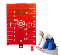 de la tarjeta de destino, tablero de destino de nivel | de medición básica del marcador,Herramienta de medición magnética, distancia del haz de carretera, tablero de ruta objetivo, panel de nivelación