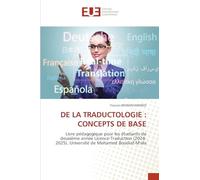 de la Traductologie: Concepts de Base