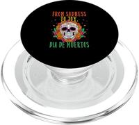 De la tristeza a la alegría dia de Muertos PopSockets PopGrip para MagSafe