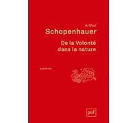 De la volonté dans la nature