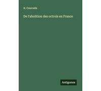 De l'abolition des octrois en France