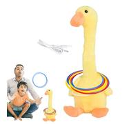 de Lanzamiento de anillos - Juguete electrónico en forma de anillo de pato, animales lindos recargables por USB | Kit de anillos interior y exterior Divertido para adultos y adultos