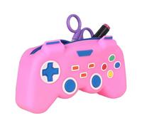 de lápices Gamer - Estuche de bolígrafo para Juegos de Gran Capacidad, de temática de Consola, con Cremallera Fresca | de papelería práctica para, Adolescentes, Trabajo, Rosa