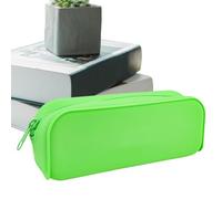 de lápiz con Cremallera de Silicona, de Maquillaje de Silicona | Porta bolígrafo estética,Tasta Organizador de papelería con Cremallera para cosméticos, Herramientas, Gomas de borrar