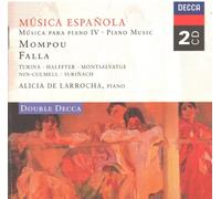 DE LARROCHA ALICIA (piano) - Musica Para Piano IV