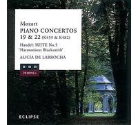 De Larrocha - Mozart;Piano Concs. 19 + 22