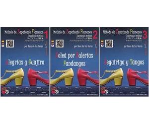 DE LAS HERAS R. - Metodo de Zapateado Flamenco Completo (3 Vols) (Inc.DVD)