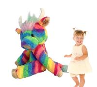 de las tierras altas de peluche, de las tierras altas de peluche de musical,Peluche suave en forma de animal de granja de 9,84 pulgadas, las articulaciones pueden moverse, almohada