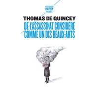 De Lassassinat Considéré Comme Un Des Beaux-arts (ebook)
