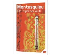 De l'esprit de lois: Tome 2