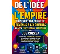 De l'Idée à l'Empire: Transformez Votre Activité Secondaire en Intelligence Artificielle en une Entreprise Numérique Mondiale Sans Investisseurs ni Employés: 10 (Série de Business en Ligne Avec l'Ia)