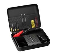 de limpieza - EVA Oxford PU | de almacenamiento para cargador de auriculares, de polvo | Bolsas de almacenamiento de cables de recepción, estuche organizador para accesorios de