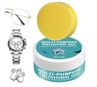 de limpieza para plata, pasta antimanchas, 100 g, limpiador para blanquear joyas, para pendientes, collares, hombres, mujeres, adultos, mamá, papá, hermanas, hermanos y hermanas
