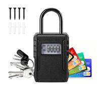 De Llave Genérica | Cajas De Seguridad De Código - 12 X 8.9 Cm/4.72 X 3.5 Pulgadas, De Montaje En Pared Extraíble, Almacenamiento Seguro De Llaves De Repuesto para