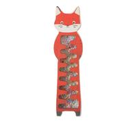 De Lluvia Animal - Sonajero Musical Bebé ( & ) | Instrumento Sensorial De Madera & Acrílico | Juguete Educativo para Aprendizaje Temprano & Aula | 19×6,5 Cm