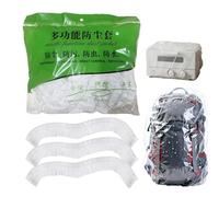 de lluvia genérica para mochila, 50 piezas, protector ligero compacto - de lluvia para mochila de día - hombres y mujeres urbanas viaje senderismo camping ciclismo