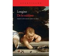 De lo sublime: 63 (Cuadernos del Acantilado)