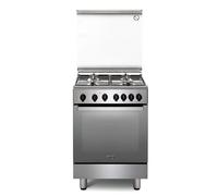 De Longhi DGX64LSG Cocina 4FUOCHI Horno 60CM Gas Estático Válvula Seguridad A