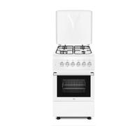 DE LONGHI DL554EW2 Cocina A Gas 4 Fuegos 50Cm Horno Eléctrico 52L Clase A