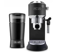 Delonghi Dedica Style Ec685 Negro - Cafetera Express 1450W + Molinillo Cafe Kg200
